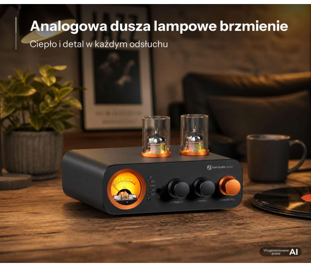 Fosi Audio Fosi Audio MC331-24V - Zintegrowany Wzmacniacz Lampowy Stere - 1583296 - zdjęcie 4